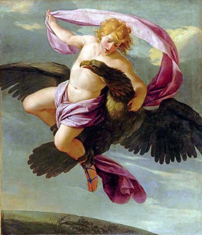 The Abduction of Ganymede by Jupiter by Eustache Le Sueur